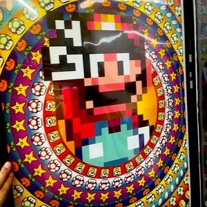 Trippy Mario poster